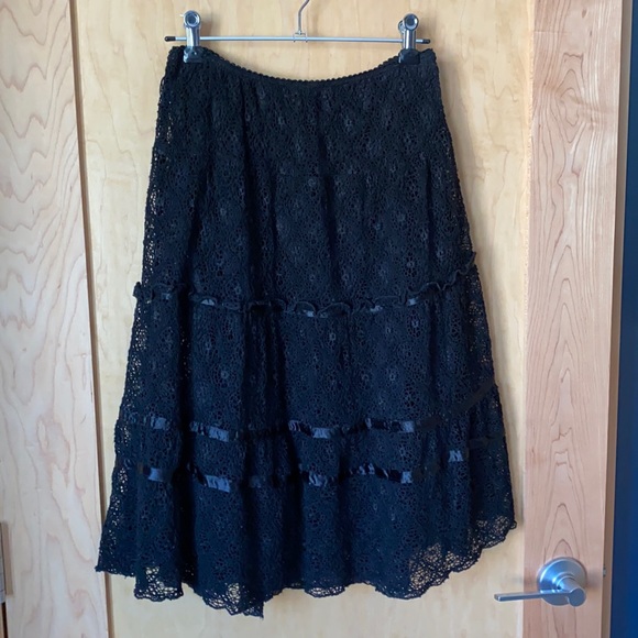 Le Château Lace MIDI Skirt - Picture 1 of 8